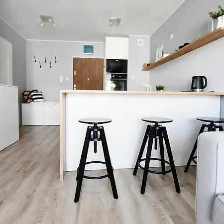 아파트 Apartament Sloneczny Na Baltyckiej 코워브제크